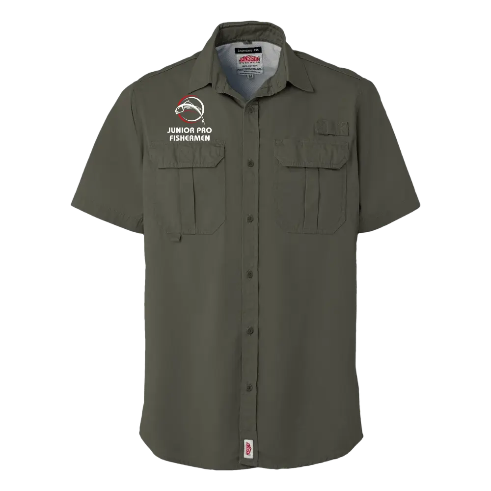 JPF Dad's Vented Shirt - White Text (Small)